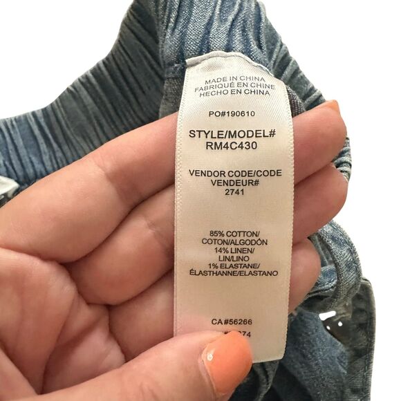 SPLENDID X @CELLAJANEBLOG Wide Leg Denim Pant Small - Picture 5 of 5